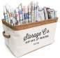 Preview: Balvi Korb Vintage mit Henkel beige