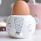 Preview: Eierbecher aus Keramik Bär