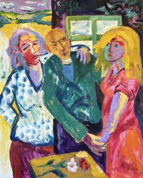 Original Gemälde "Abschied" Norbert Hornig