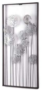 Wandbild Flowers aus Metall
