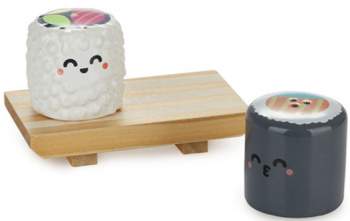 Salz-und Pfefferstreuer aus Keramik Sushi