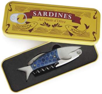 Balvi Korkenzieher Sardine