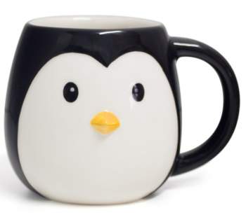 Balvi Kaffeebecher Pinguin Keramik