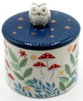 Secret Garden Owl Jar