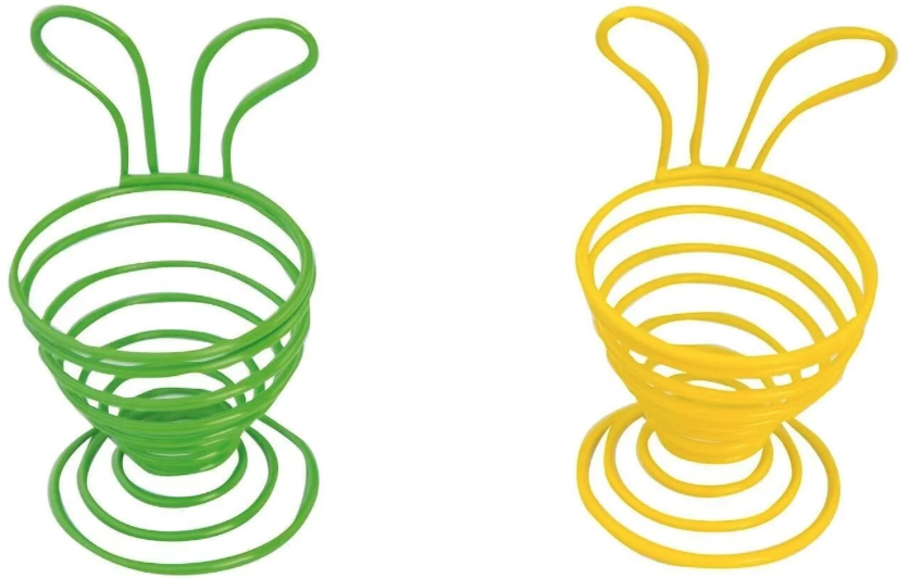 Eierbecher Spirale Metall