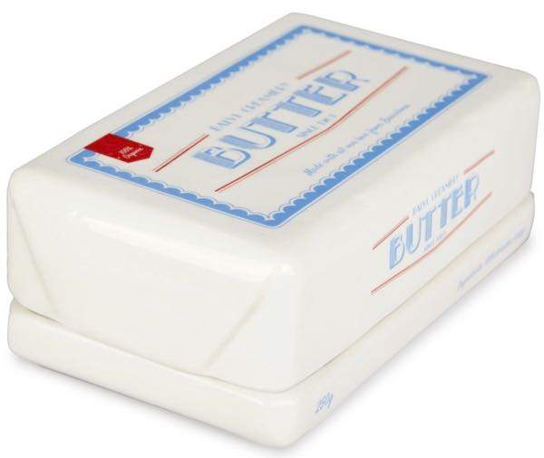 Balvi Butterdose Keramik mit Deckel